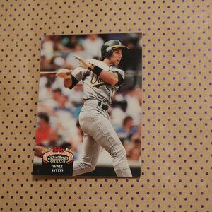Walt Weiss #248 Baseball Card